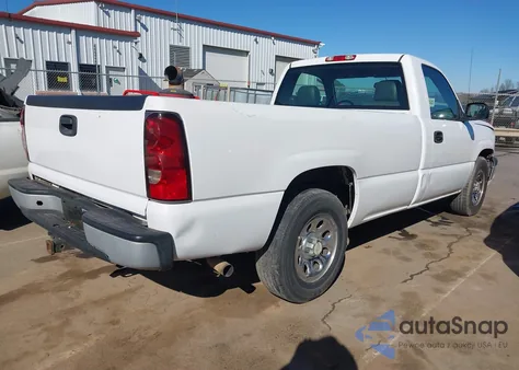 2007 Chevrolet Silverado 1500 Classic Work Truck из США, поврежденный, VIN 3GCEC14X57G185601